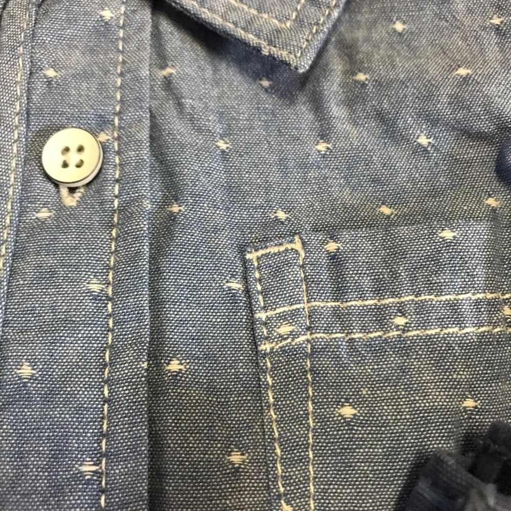 Button Down Stars & Stripes Short Set by OshKosh Retro Deadstock NWT Forth July